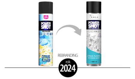 KALA POWER SHOT CITRUS FLOWER 600ML neutralizator zapachów