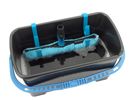 MOERMAN WIADRO 22L czarne prostokątne wiadro do mycia