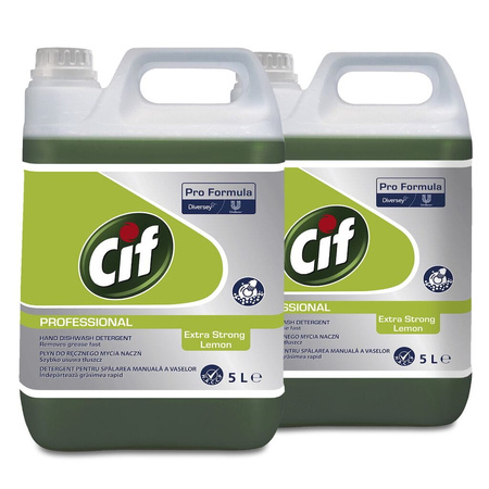 CIF PF DISHWASH EXTRA STRONG LEMON 5L koncentrat do ręcznego mycia naczyń