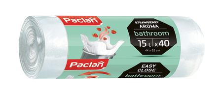 PACLAN EASY CLOSE 15L zapachowe worki na śmieci 40szt