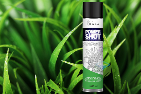 KALA POWER SHOT LEMONGRASS 600ML neutralizator zapachów