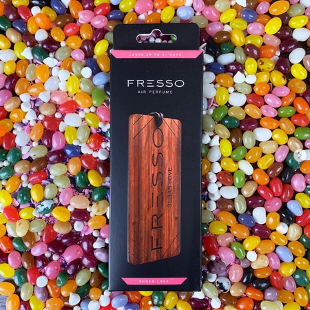 FRESSO SUGAR LOVE zawieszka zapachowa drewniana