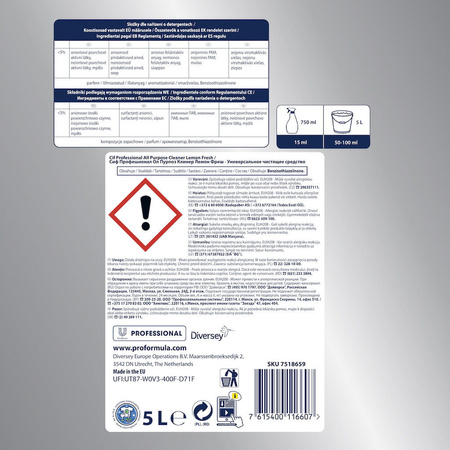 CIF PF APC LEMON FRESH 5L płyn do mycia podłóg