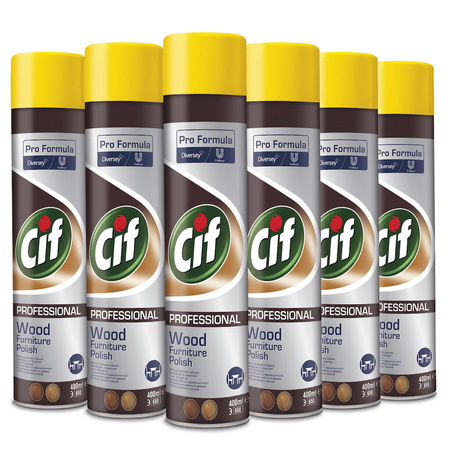 CIF PF WOOD POLISH 400ML spray do mebli