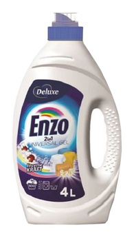 Deluxe ENZO 2w1 UNIVERSAL GEL uniwersalny żel do prania tkanin  4L - 100 PRAŃ