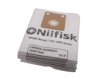 NILFISK VP300 10SZT worki do odkurzacza 