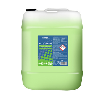 CLINEX BIO ACTIVE CAR 20L delikatna piana aktywna do mycia ręcznego i bezdotykowego 
