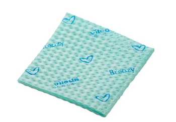 VILEDA BREAZY ZIELONA 1SZT. ścierka o falistej strukturze  