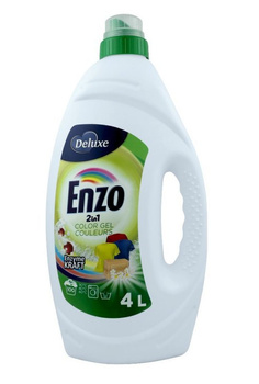 Deluxe ENZO 2w1 COLOR GEL żel do prania tkanin kolorowych 4L - 100 PRAŃ