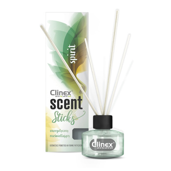 CLINEX SCENT STICKS - SPIRIT patyczki zapachowe neutralizujące zapachy 