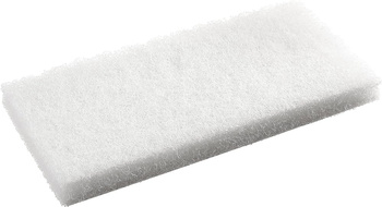 PAD RĘCZNY BIAŁY do delikatnego czyszczenia, polerowania
