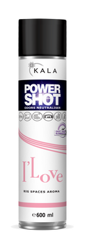 KALA POWER SHOT I LOVE 600ML neutralizator zapachów