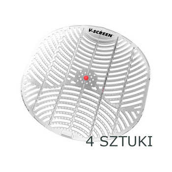 V-SCREEN 4 SZT. APPLE wkładka zapachowa do pisuaru 