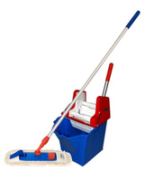 ZESTAW CLEANBOY bawełniany mop, kij 140cm i wiadro