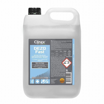 CLINEX DEZOFAST 5L preparat dezynfekująco–myjący