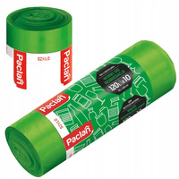 PACLAN WORKI DO SEGREGACJI 120L worki zielone do segregacji szkła