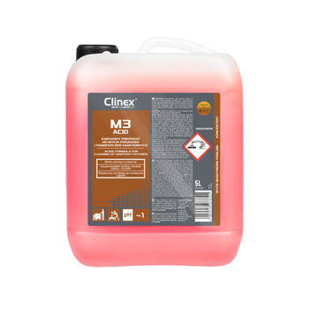 CLINEX M3 ACID 5L kwasowy preparat do mycia posadzek i pomieszczeń sanitarnych
