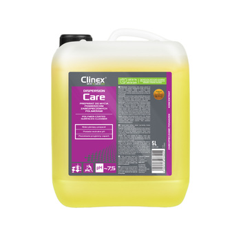 CLINEX DISPERSION CARE 5L preparat do powierzchni zabezpieczonych polimerami