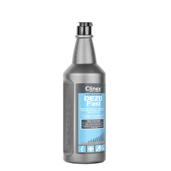 CLINEX DEZOFAST KONCENTRAT 1L preparat dezynfekująco-myjący