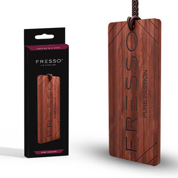 FRESSO PURE PASSION zawieszka zapachowa drewniana 