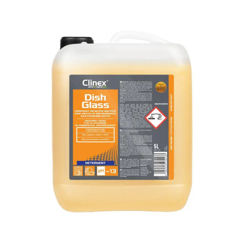 CLINEX DISHGLASS 5L preparat do mycia naczyń szklanych w zmywarkach gastronomicznych