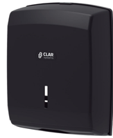 Dozownik papieru ZZ do 600 szt - czarny matowy