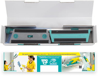 TTS CLEAN GLASS KIT PRO zestaw do mycia przeszkleń