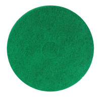 PAD MASZYNOWY ZIELONY 17" 432MM do doczyszczania i bieżącego  czyszczenia podłóg i posadzek