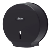 Dozownik papieru toaletowego w roli czarny do 300m