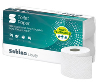 SATINO LIQUIFY papier toaletowy łatwo rozpuszczalny WC TOI TOI