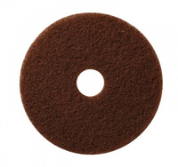 PAD MASZYNOWY BRĄZOWY 17" 432MM do gruntownego doczyszczania