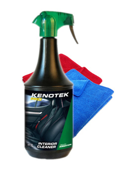 KENOTEK INTERIOR CLEANER 1L środek do czyszczenia wnętrz + mikrofibry