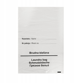 TORBY NA BRUDNĄ BIELIZNĘ worki foliowe jednorazowe